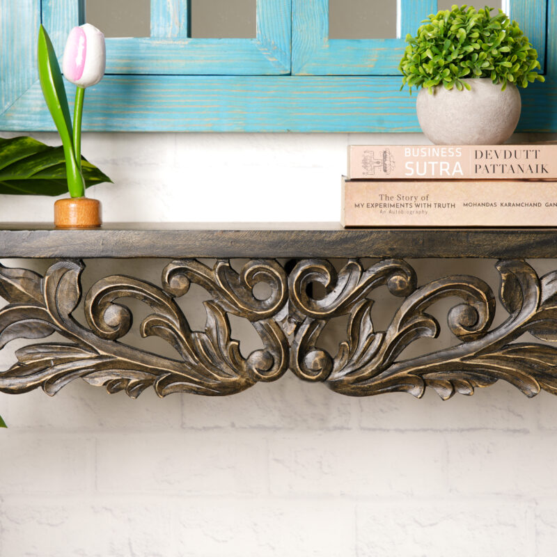 Rustic Carving Shelf